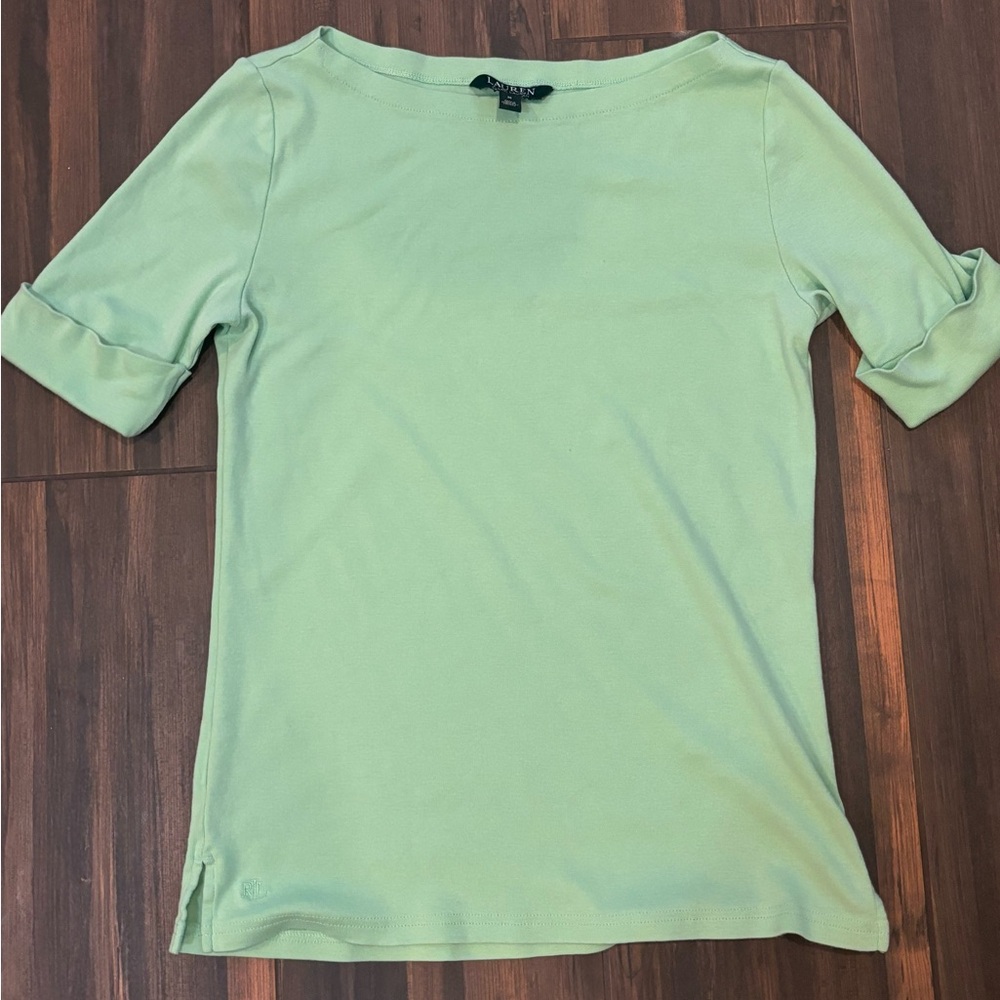 Ralph Lauren (M) Seafoam Green Shirt | Business Casual | Staple/Basic - Picture 3 of 4